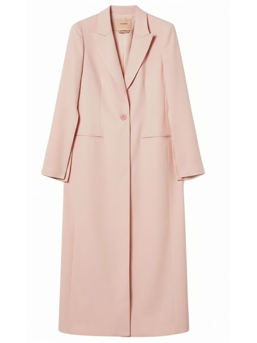 ENVERS SATIN TRENCH TWIN SET | 261TP242200867 CANDY PEACH